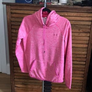 Pink Under Armour Cold Gear Sweatshirt Hoodie